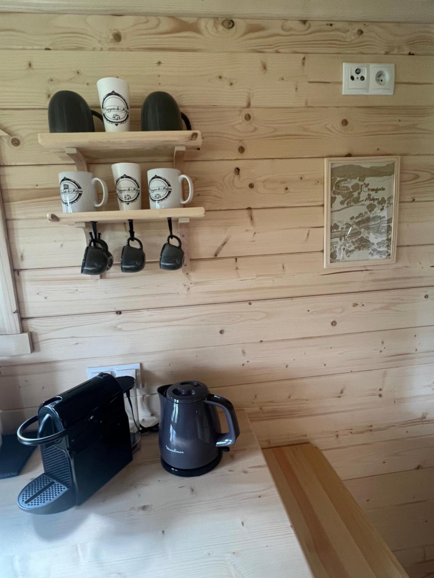 La Roulotte Deluxe De Malpas Panzió Quingey Kültér fotó