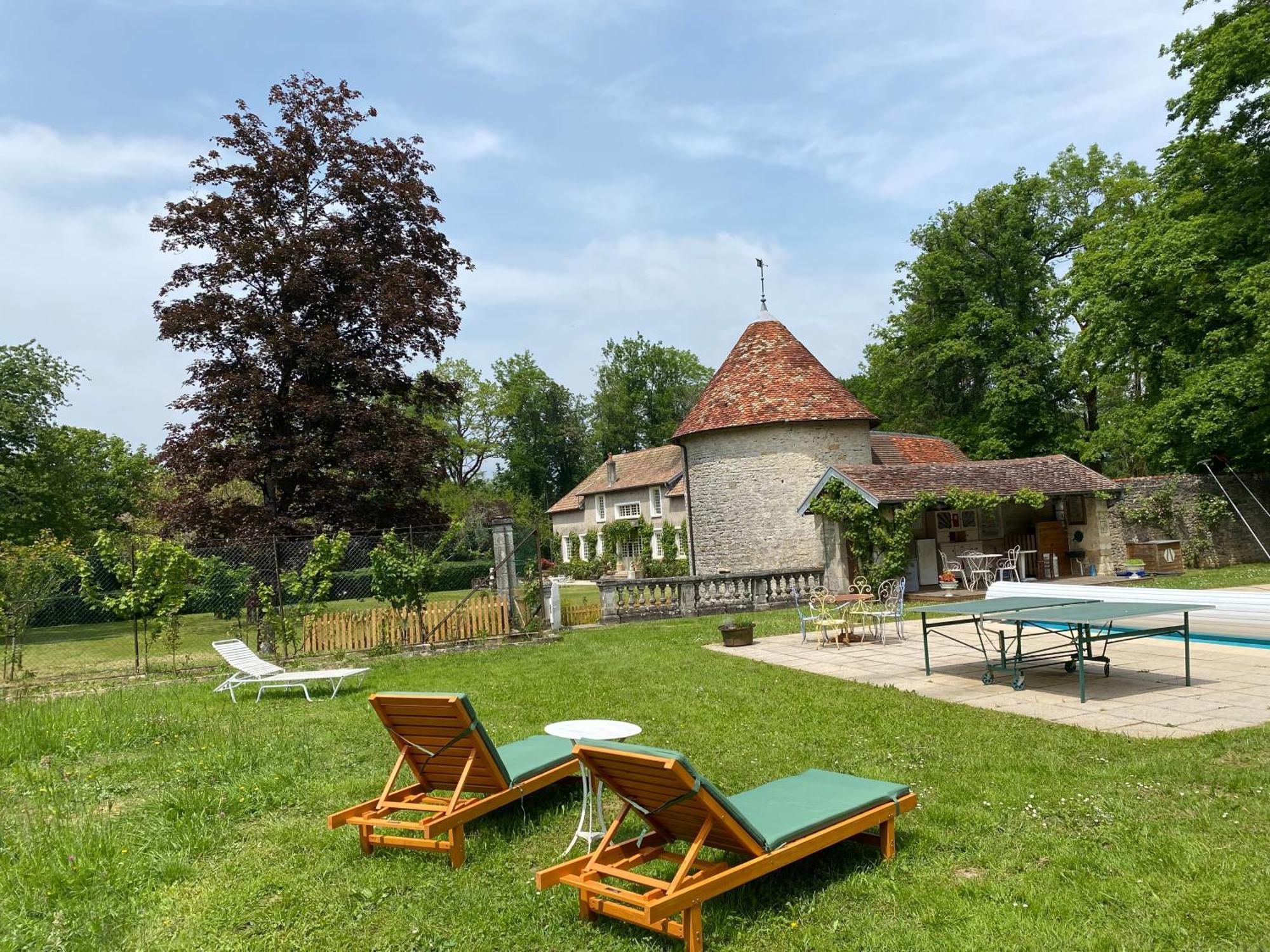 La Roulotte Deluxe De Malpas Panzió Quingey Kültér fotó